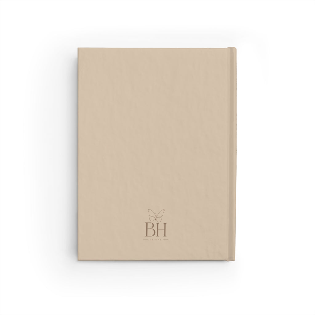 Beige Aesthetic Affirmation Journal – Self Care Notebook, Mental Health Journal, Healing & Growth Diary, Hardcover 5x7 Blank Notebook